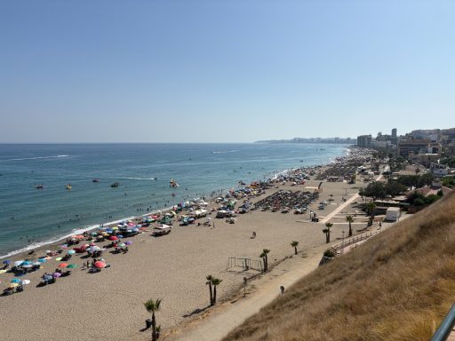 Carvajal Beach 5 minutes from the apartment Carvajal Beach