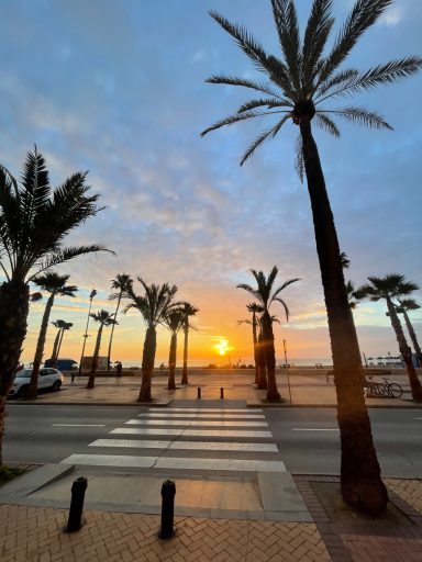 Early morning in Fuengirola Town